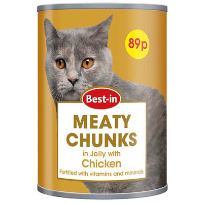 Bestin Cat Food Chicken in Jelly 400g