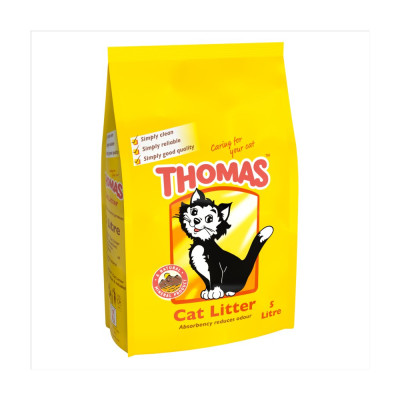Thomas Natural Non-Clumping Cat Litter 5L